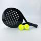 PU Grip Beach Tennis Racket Carbon Fiber Design Your Own Paddle