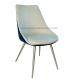 Velvet Upholstered Stainless Dining Chair Livingroom Chair Leisure Chair