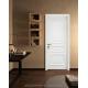 86cm Width White Solid Wood Shaker Interior Doors PU Painting For Church