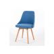 Beech Wooden Dining Room Chairs , Ergonomic Modern Restaurant Chairs