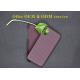 Red Color Twill Style Real Aramid Fiber Phone Case For iPhone X