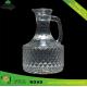 350ml Embossing Glass bottle for Olive Oil