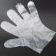 PE Transparent Disposable Cooking Gloves  Anti Skid Dish Washing Usage
