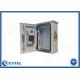 AC220V Outdoor Equipment Cabinet Anti Theft Three Point Lock Floor Mounting