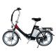 Foldable E Bicycle with Integrated Wheel and Brushless Motor Red Black Optional 36V