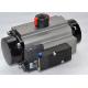 Double Acting Aluminum Alloy Pneumatic Rotary Actuator With High Cycle Life