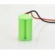 NiMh AA Battery 1300mAh 4.8V For Emergency Lighting 70 Degree Working Temperature