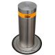Stainless Steel Reflecting Strip Lifting Vehicle Access Control Semi Automatic Bollards