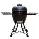 56cm SGS Black 22 Inch Kamado Grill Glazed Treatment Surface