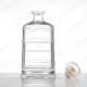 250ml 500ml 750ml 1000ml Large Size Glass Bottle for Brandy Whiskey Cylindrical Shape