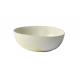 Organic Shape Ceramic Soup Bowls With 6.5 Ivory Reactive Color