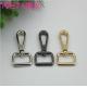 Durable strong zinc alloy metal eye bolt nickel snap hook 26 mm for sales
