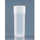 Transparent Plastic Reagent Bottle , Blood Sample Tube 4g PP Material