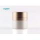 Gold Skin Care Airless Pump Bottles , Acrylic Airless Bottle Pump Core Structure