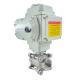 Stainless Steel Automatic Electric Actuator Motorised 3PC SS316 SS304 Ball Valve