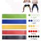 ZHIHUI TPE Silicone Exercise Bands Yoga Resistance Rubber