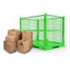 Foldable Steel Stillage Pallet Cage Custom Color Powder Coated Galvanized 1200mm Height
