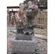 Two Women Pouring Water Marble Statue Slate Odm Stone Wall Fountain