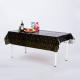 137*183cm Black Disposable Table Cover 137x183cm Rectangle Table Cover Plastic