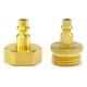 CNC 3/4in NPT Brass Blow Out Plug For Air Compressor