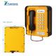 PoE Powered weather resistant telephone With Flashing Warning Light
