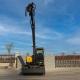 55KW Earthwork Projects Hydraulic excavator For Large 7ton Wheel Excavator