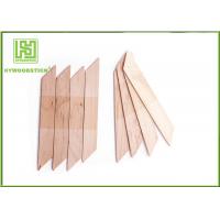 Healthy Mini Wooden Waxing Spatulas Nose Wax Applicator Blade Round Edge