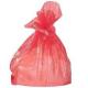 Disposable PE Water Soluble Laundry Bags With Strip Multi Colored Available