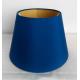 Blue Gold PVC Inner Hardback Lamp Shade H180MM Rolled Edge