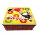 Custom Logo Cartoon Candy Box , Square Shape Tin Can Metal Biscuit Storage Box