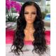 Loose Wave 360 Lace Frontal Wig Peruvian Untreated Pre Plucked Cuticle Aligned
