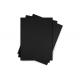 Uncoated pulp dyeing Black Board Paper in 110-450g sheets reels