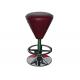 Round Base Hydraulic Salon Rolling Chair With Rubber Wheel , Eco Friendly