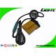 Strong Brightness LED Warning Light , 3W Miners Cap Lamp 10.4Ah SAMSUNG Battery