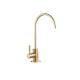 Single Handle Kitchen Sink Faucet Brushed Gold Drinking Faucet Water Filter for 2024