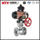 US Currency GOST/DIN/ANSI Flange Carbon/Stainless Steel Pneumatic/Electric Ball Valve