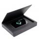 Elegant Eco Friendly Black Business Card Holder Recycled Paper Gift Packaging Box