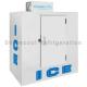Single Solid Door CE Ice Bag Freezer Merchandisers Commercial Ice Storage Bin