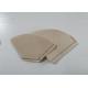V60 Coffee Filter Paper Sheets Standard Size For 50pcs Per Pack Packing