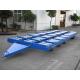 3800 Kg Airport Baggage Dollies , Ld3 Container Dolly Steel Tube 89 x 4 mm