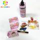 Bottle Cup Tube Heat Shrink Wrap Labels Adhesive Stickers Custom Thickness For Display Box