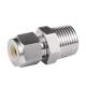 316 Stainless Steel 3/8 Inch Npt 1/2 Compression Fitting Swagelok Male Coupler Parker Fitting