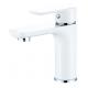 Modern White Single Handle Waterfall Bathroom Sink Faucet for Other Basin Faucets