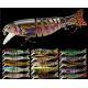 17 Colors 17 CM/11g 6#Hooks 3D Eyes Plastic Bait Full Swimming Layer Multi Jointed Fishing Lure