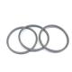 AS228 56.74x3.53 FKM Material X Ring Four Lip Seal Ring Dual Acting Brown Color