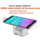 COMER for mobile phone accessories stores cell phone security alarm retail display bracket desk display holders