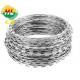 BTO-18 Galvanized Steel Concertina Razor Wire Fence for Military Defense and Border Security