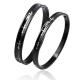 Tagor Jewellery Super Quality 316L Stainless Steel Couple Bracelet Bangle TYGB008