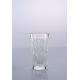 Nordic Style Transparent Crystal Cylinder Vase Customized Size