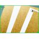 Folding Resistance 200 GSM Food Grade Kraft Liner Board 1 Side White Coated